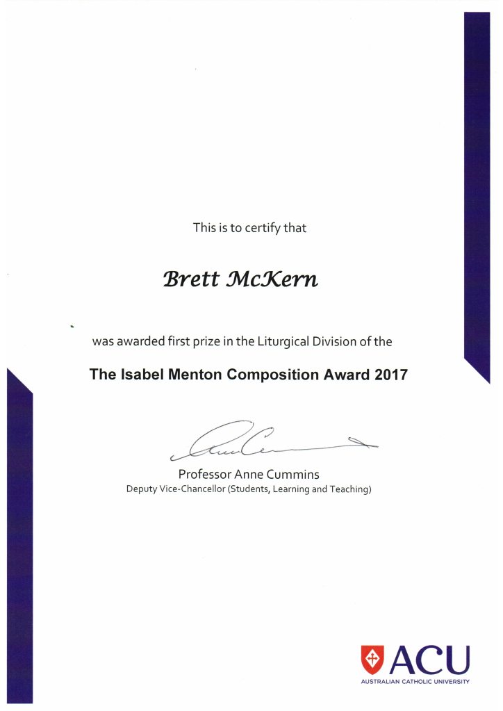 Isabel Menton Award 2017